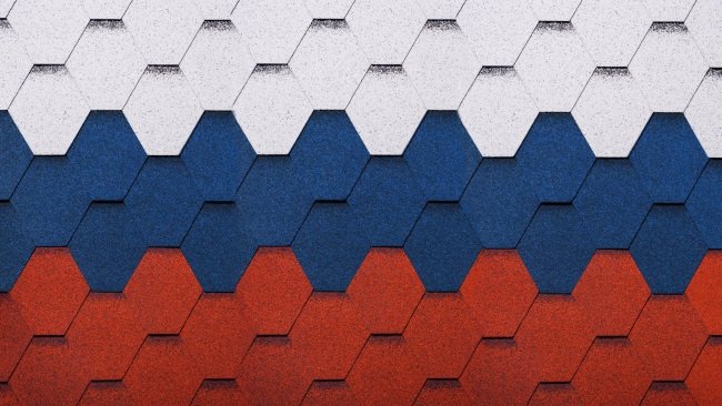 Мягкая черепица синяя ТЕХНОНИКОЛЬ