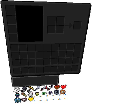 Текстура инвентаря для майнкрафт