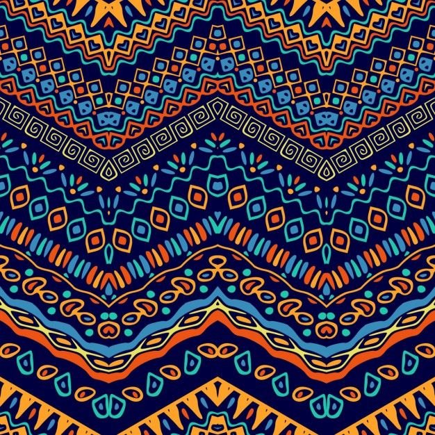 Бразилия национальные узоры паттерны