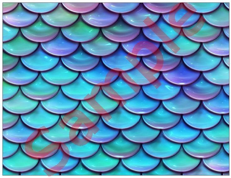 Паттерн чешуя рыбы