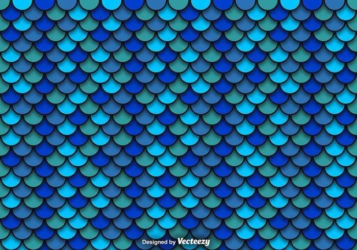 Паттерн чешуя вектор