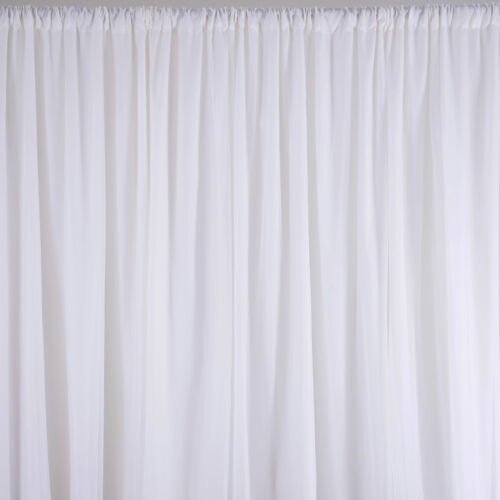 Тюль белый прозрачный