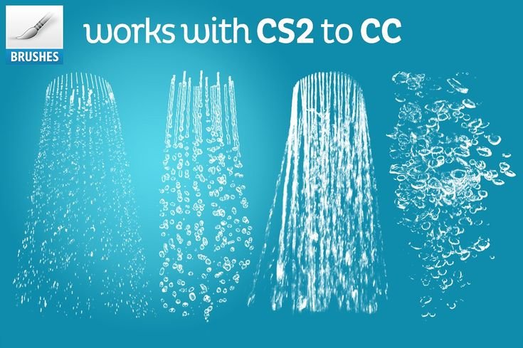 Водяные кисти для фотошопа