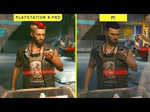 Ps4 Pro Cyberpunk 2077