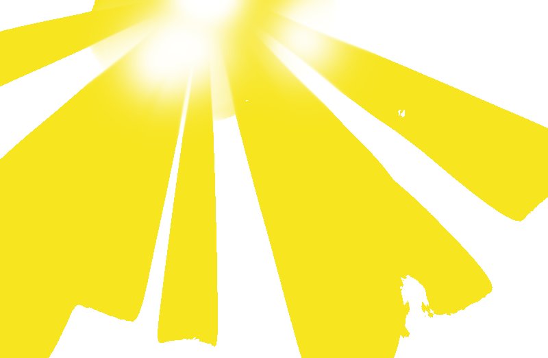 Лучи на белом фоне