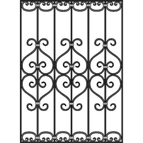 Решетка оконная металлическая