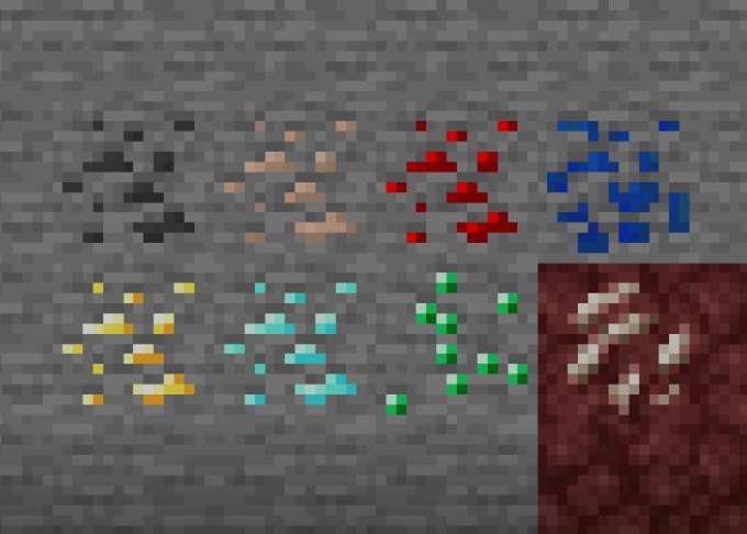 Руда майнкрафт 1.16.5