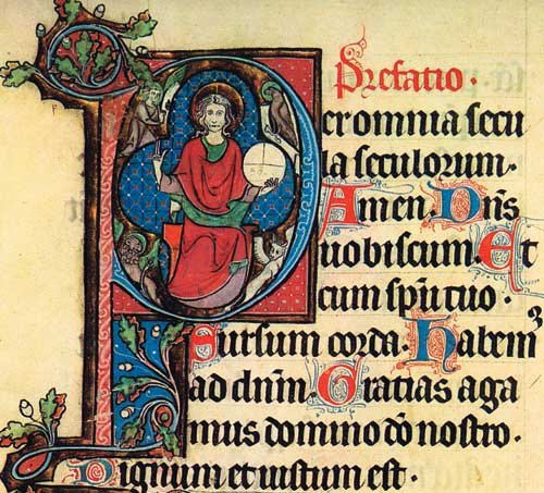 Готический стиль в письменности