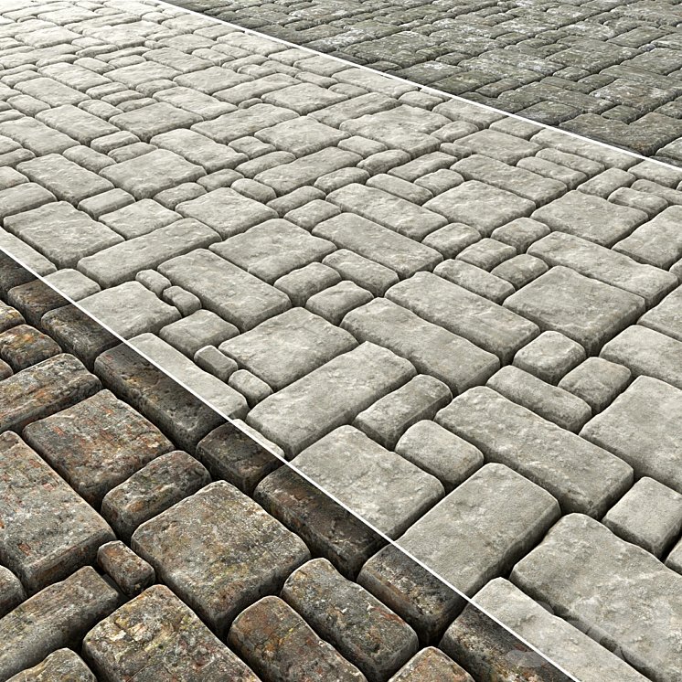 Брусчатка 3d Max