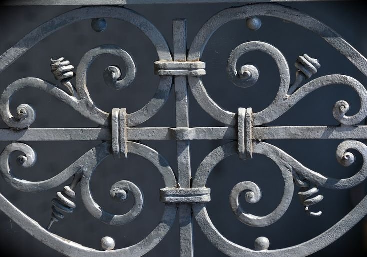Монастырская решетка холодная ковка