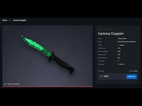 Нож Боуи гамма волны