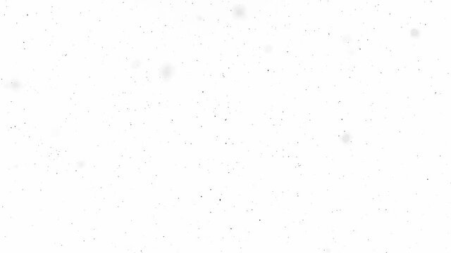 Снег на прозрачном фоне