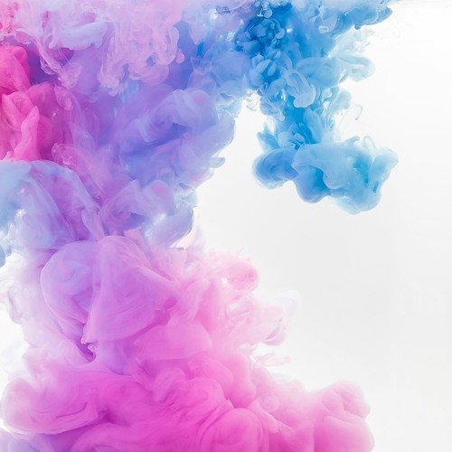 Розовый дым