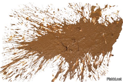 Коричневые брызги
