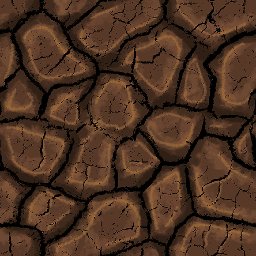 Текстура каменистой земли