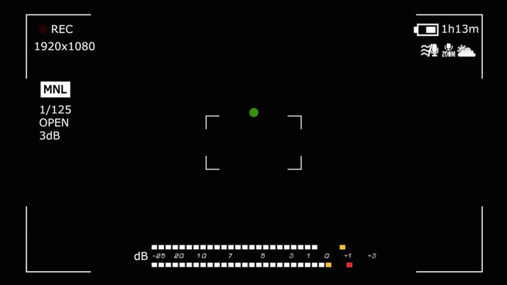 Экран камеры для фотошопа