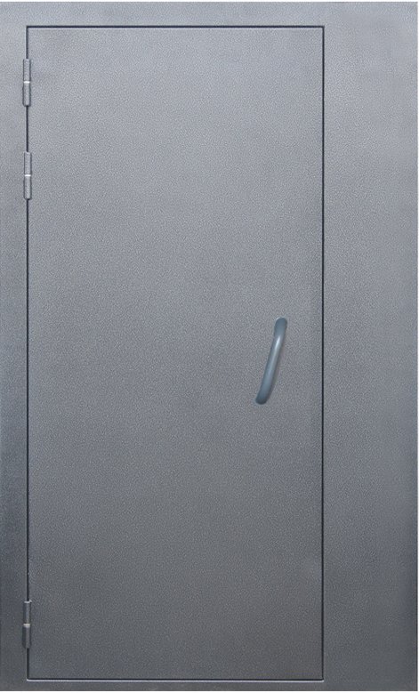 Дверь металлическая подъездная RAL 7035