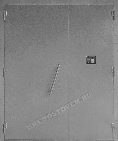 Дверь металлическая подъездная 1370х2100