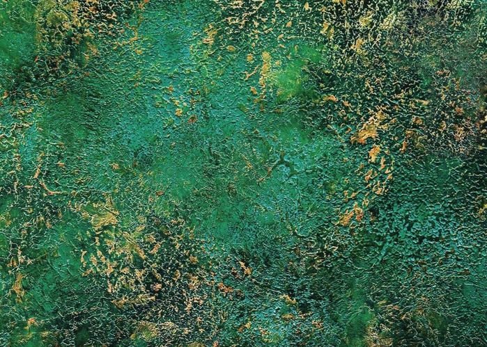 Венецианская штукатурка зеленая