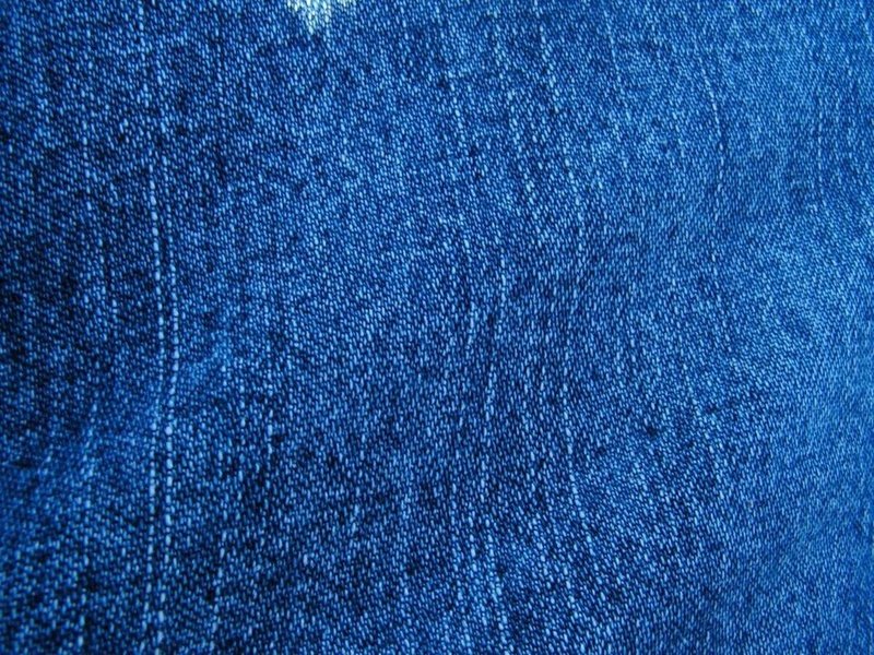 Текстура джинсовой ткани