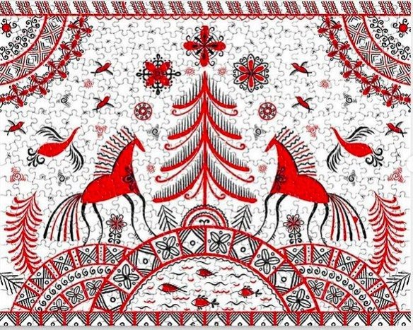 Мезенская (палащельская) роспись