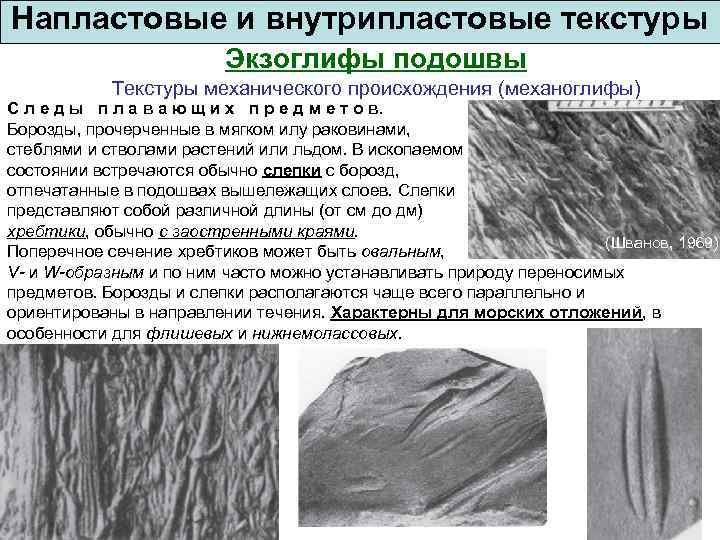 Внутрипластовые текстуры.