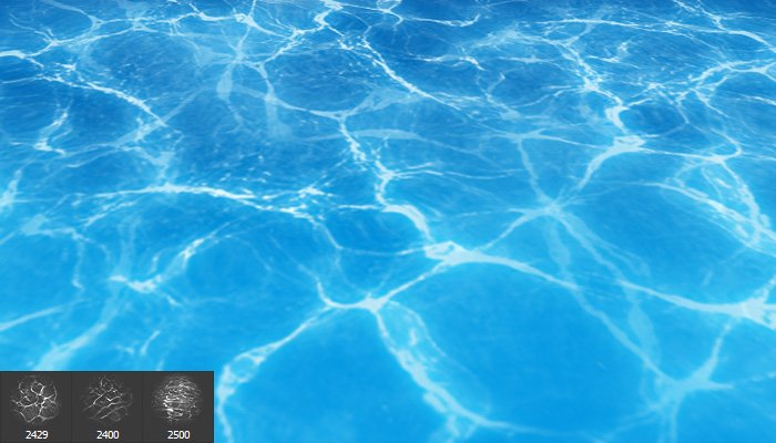 Поверхность воды аниме