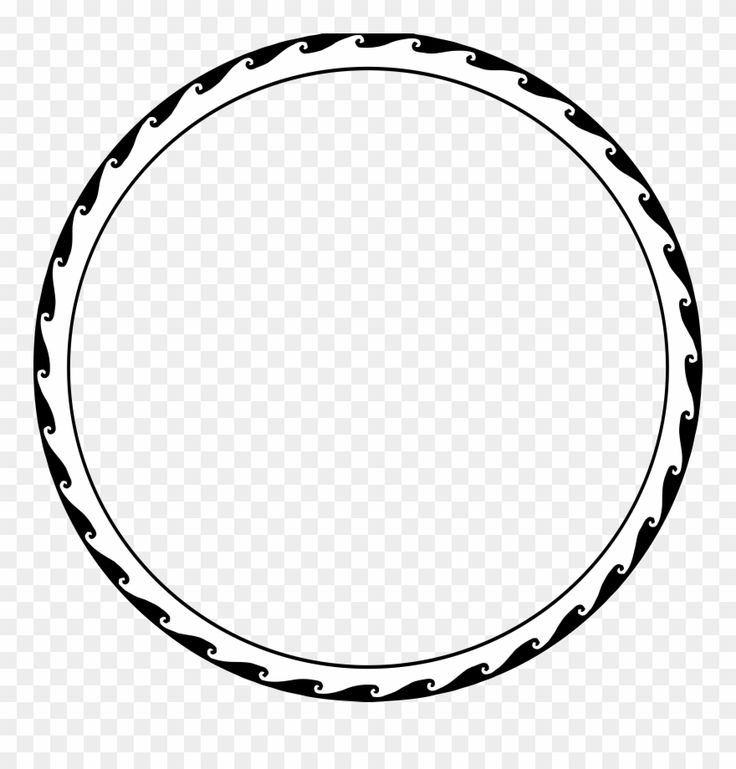 Круглая рамка для логотипа