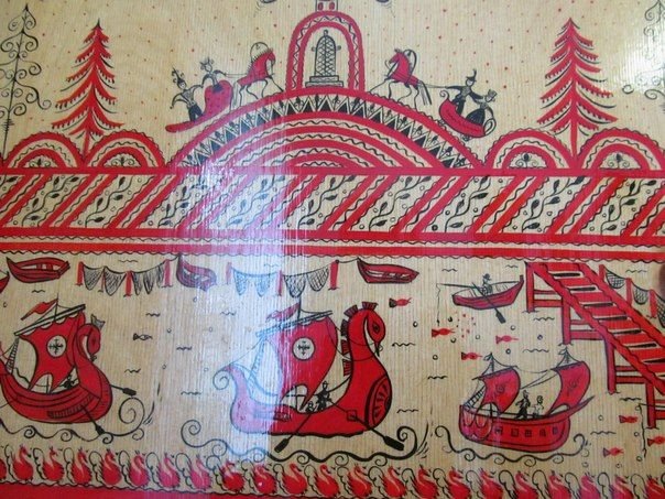 Галина Захаренко Мезенская роспись