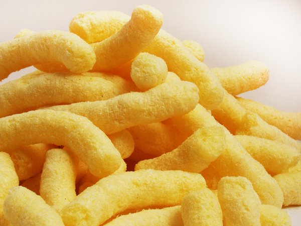 Кукурузные палочки разноцветные