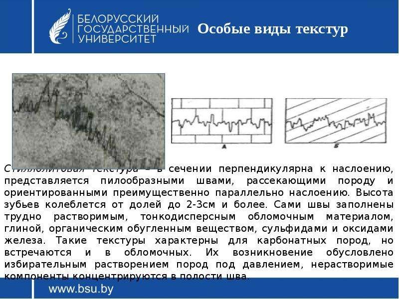 Текстуры осадочных пород