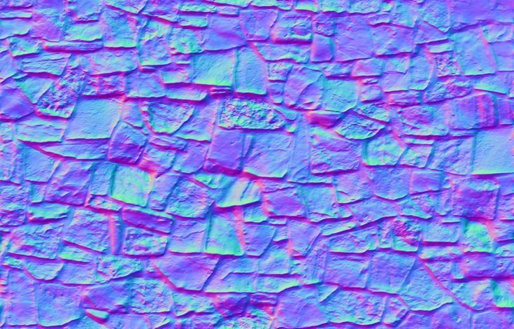 Normal Map камень