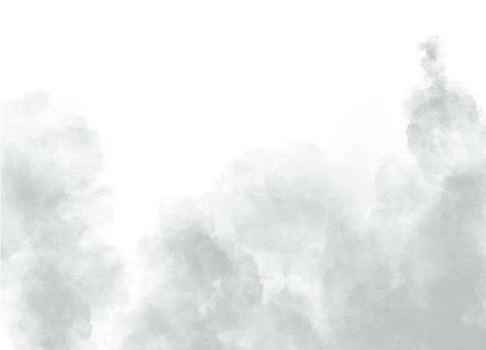 Эффект дыма на прозрачном фоне