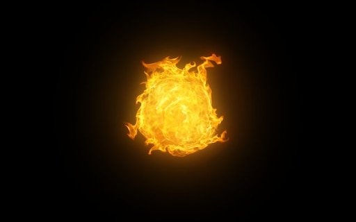 Шаровая молния Огненный шар