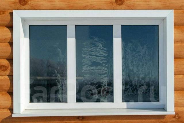 Пластиковое окно снаружи