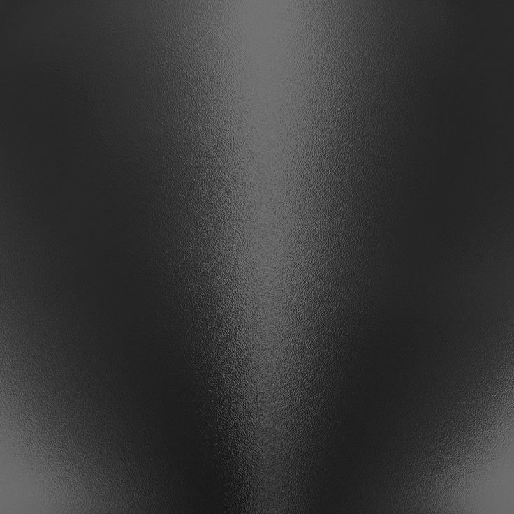 Черный матовый пластик