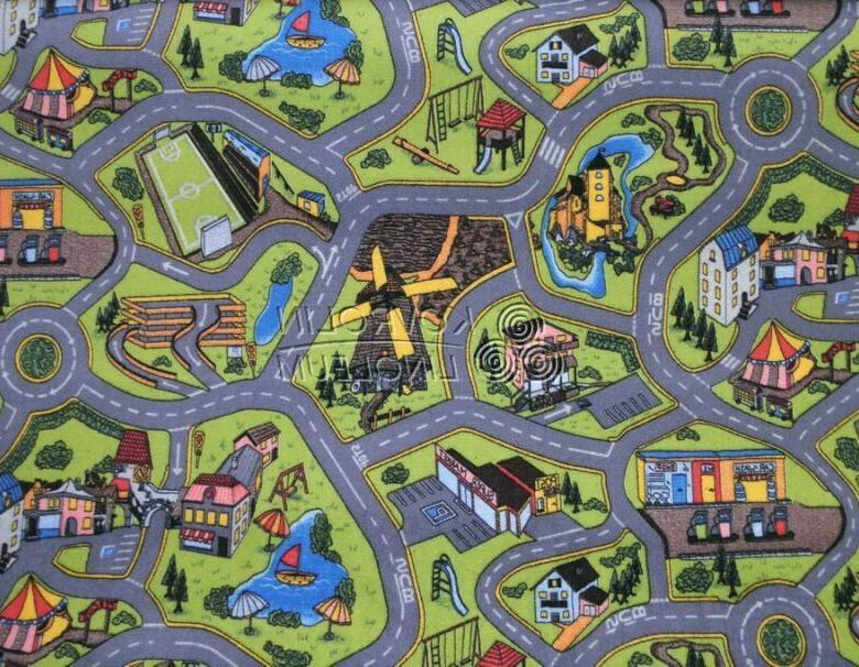 Детский ковролин городок - Калинка