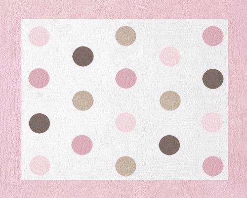 Детский ковер в горошек