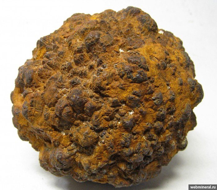 Лимонит бурый Железняк минерал