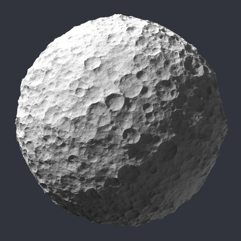 Круглый астероид