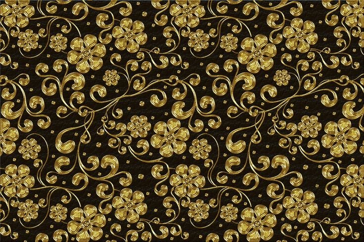 Узор золото
