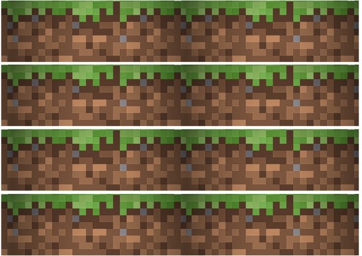 Блок земли из МАЙНКРАФТА 2д
