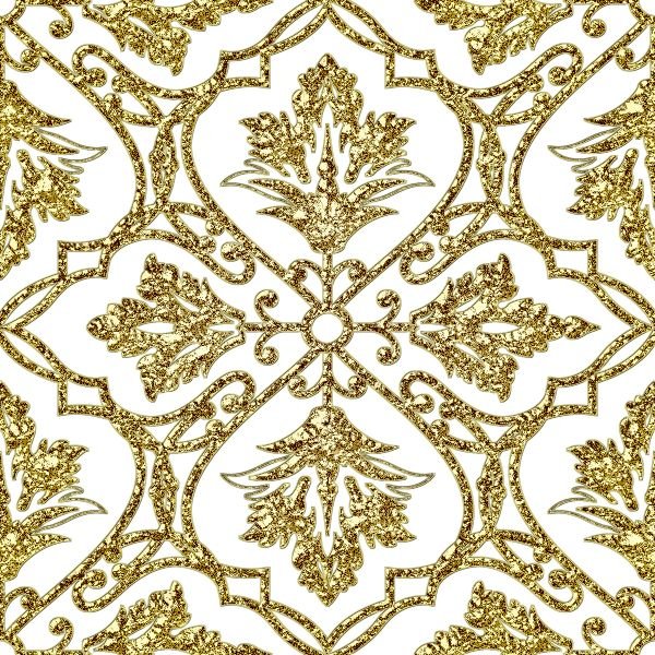 Золотистые узоры
