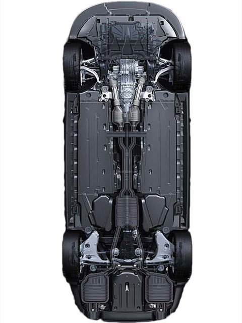 Форд Мустанг днище 2011 3.7