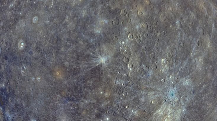 Текстура планеты Меркурий