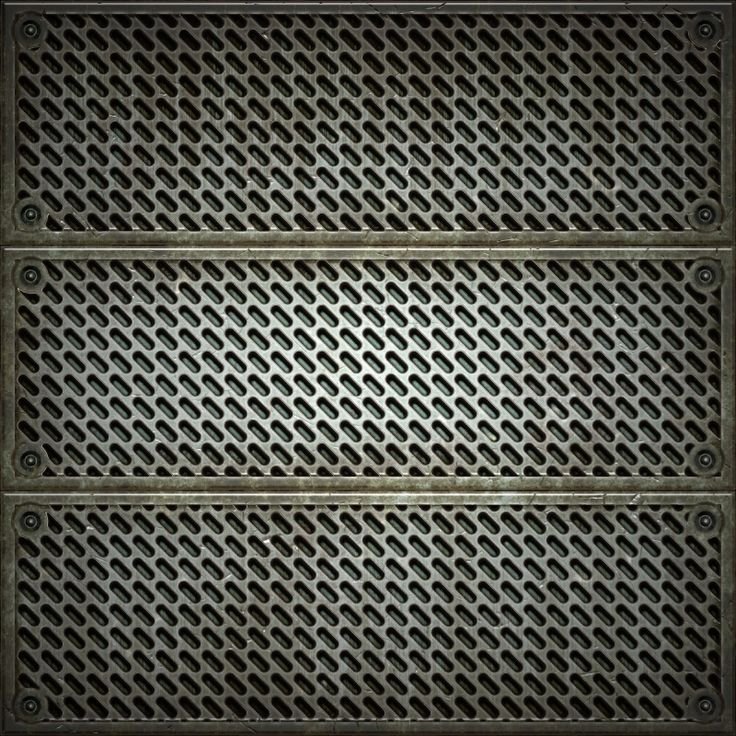 Металлическая решетка текстура