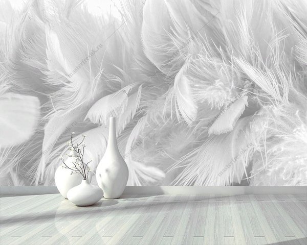 Фактура перьев