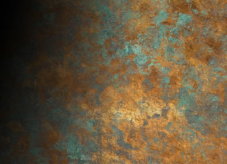 Металл патинированная медь