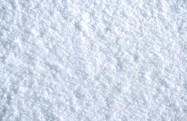 Снег вид сверху