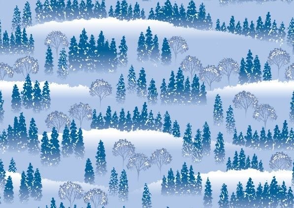Зимний паттерн